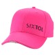 Šiltovka s LED svetlom B-CAP 25 lm, nabíjateľná, USB, univerzálna veľkosť, ružová