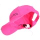 Šiltovka s LED svetlom B-CAP 25 lm, nabíjateľná, USB, univerzálna veľkosť, ružová