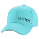 Šiltovka s LED svetlom B-CAP 25 lm, nabíjateľná, USB, univerzálna veľkosť, tyrkysová