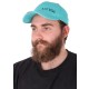 Šiltovka s LED svetlom B-CAP 25 lm, nabíjateľná, USB, univerzálna veľkosť, tyrkysová
