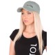 Šiltovka s LED svetlom B-CAP 25 lm, nabíjateľná, USB, univerzálna veľkosť, zelená