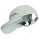 Šiltovka s LED svetlom B-CAP 25 lm, nabíjateľná, USB, univerzálna veľkosť, zelená