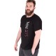 Tričko pánske T-SHIRT, čierna, veľkosť XL, 100% bavlna
