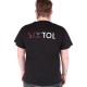 Tričko pánske T-SHIRT, čierna, veľkosť XL, 100% bavlna