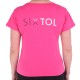 Dámske tričko T-SHIRT, ružová, veľkosť S, 100% bavlna