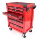 Dielenský vozík na náradie MECHANIC TROLLEY KEVIN RED 326, 7 zásuviek, 326 ks náradia