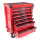 Dielenský vozík na náradie MECHANIC TROLLEY KEVIN RED 326, 7 zásuviek, 326 ks náradia