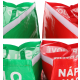 Vaky na triedený odpad SORT EASY 3 SLIM, 18x30x40 cm, 3 x 22 l, 3 ks