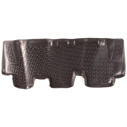 Gumené koberce Hyundai Santa Fe II (CM) (tretia rada sedadiel) (07-12)  (3D)