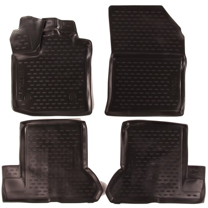 3D Gumové koberce RENAULT Dokker, 2012->, pre osobnú verziu