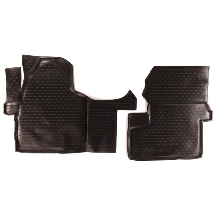 Gumené koberce VOLKSWAGEN Crafter 10/2008->, 2 ks