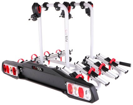 Nosič bicyklov na ťažné zariadenie BIKE 4 - 4 kolesá