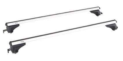 Hliníkový priečny nosník so zámkom ROOF RACK IN PRO, 120 cm, nosnosť 90 kg
