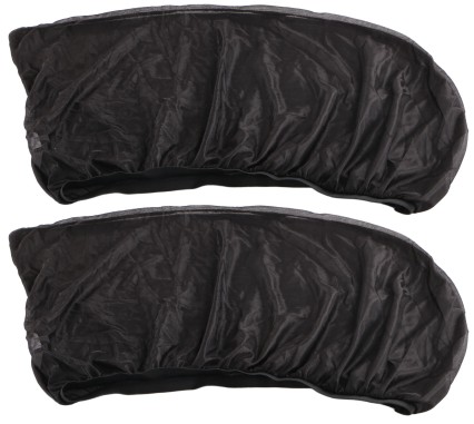 Slnečná clona na bočné okno auta / návlek na dvere CAR SUNSHADE SET 3, veľ. L, 2 ks