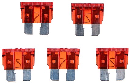 Sada nožových automobilových poistiek MECHANIC FUSE SET 10A, 100 ks