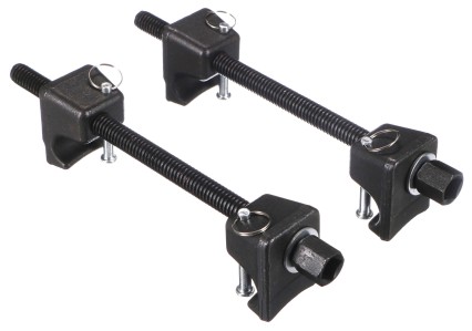 Sťahovák pružín so závlačkou MECHANIC SPRING SET 4, heavy-duty, 380 mm, 2 ks