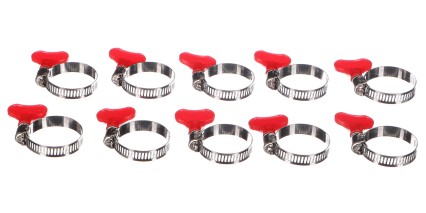 Spona na hadicu s motýlikom MECHANIC CONNECT 18-32 mm, 10 ks