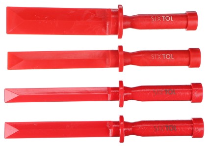 Plastové škrabky na odstraňovanie lepeného závažia MECHANIC WEIGHT REMOVAL 4, 4 ks