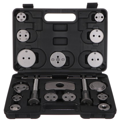Stlačovač brzdových piestov MECHANIC BRAKE SET BLACK 18, sada 18 ks