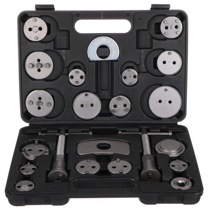 Stlačovač brzdových piestov MECHANIC BRAKE SET BLACK 22, sada 22 ks