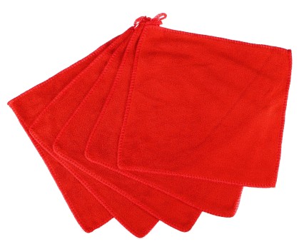 Čistiace utierky z mikrovlákna na umývanie auta CAR DETAILING WASH TOWEL SET 5, 25 x 25 cm 450 g 5 k