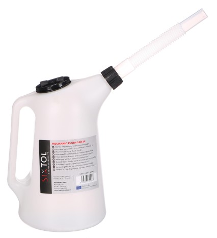 Krhla na prevádzkové kvapaliny plastová MECHANIC FLUID CAN 2L