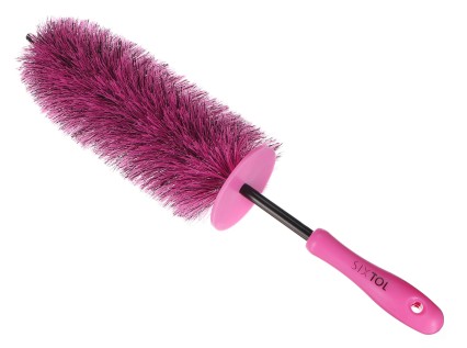 Kefa na čistenie diskov kol auta CAR DETAILING TIRE BRUSH PINK