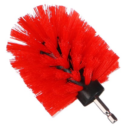 Guľatý kartáč na vŕtačku na čistenie auta CAR DETAILING DRILL BRUSH ONE MEDIUM, polotvrdý