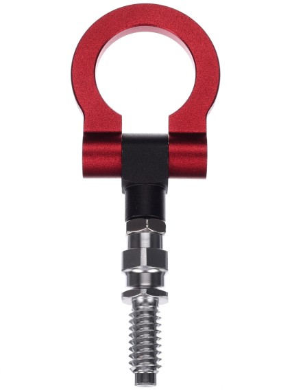 Ťažné oko CAR TOW HOOK 2, červené