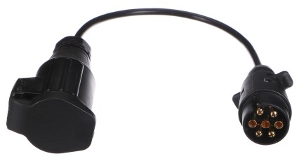 Káblová redukcia zásuvky ťažného zariadenia TRAILER CABLE 1, 7-13pin, 50 cm