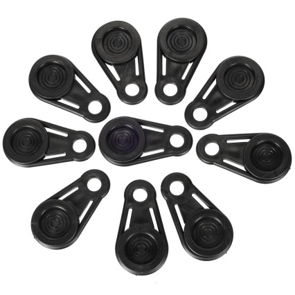 Sada úchytov s okom na upevnenie plachty TRAILER TARP HOOK SET 1, 10 ks