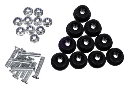 Sada háčikov so skrutkami na upevnenie siete/plachty na vozík TRAILER HOOK SET 2, 10 ks