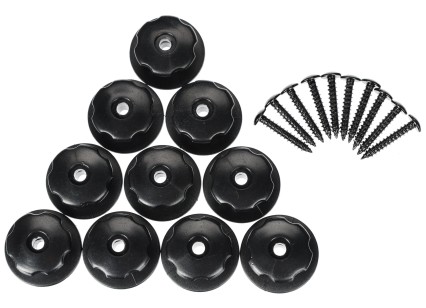 Sada háčikov so skrutkami na upevnenie siete/plachty k vozíku TRAILER HOOK SET 3, 10 ks