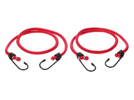 Gumové upínacie popruhy/gumičky CARGO CORD BASIC 60, 60 cm, 2 ks