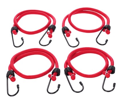 Gumové upínacie popruhy/gumičky CARGO CORD BASIC 80, 80 cm, 4 ks