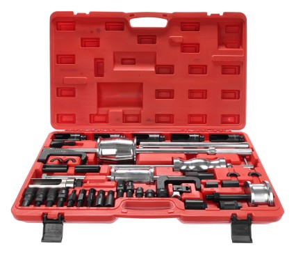 Sada na demontáž vstrekovačov so spätným kladivom MECHANIC PULLER SET 2, 40 ks