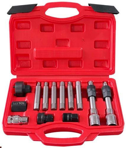 Sada na demontáž remenice MECHANIC PULLEY SET 1, 13 ks