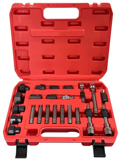 Sada na montáž a demontáž remeníc alternátora MECHANIC PULLEY SET 3, 24 ks