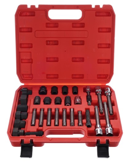 Sada na montáž a demontáž remeníc alternátora MECHANIC PULLEY SET 4, 30 ks
