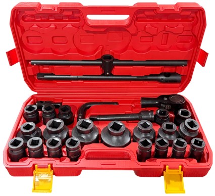 Sada nástrčných hlavíc MECHANIC WRENCH SET 3, heavy-duty, 26 ks