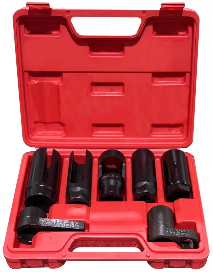 Sada nástrčných hlavíc na senzory MECHANIC WRENCH SET 4, 7 ks