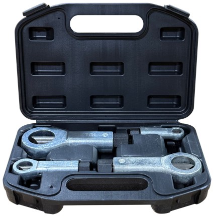 Sada rezačov poškodených matíc MECHANIC NUT REMOVER 1, 4 ks