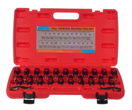 Sada vypichovačov pinov a konektorov MECHANIC TERMINAL PIN SET 1, 23 ks