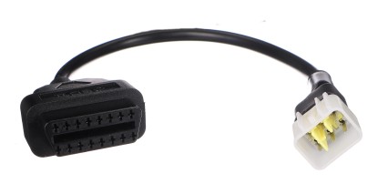 OBD-II redukcia 6-pin pre moto Delphi MECHANIC CABLE 12