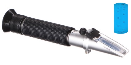 Refraktometer na meranie objemových percent alkoholu AT 80 SIXTOL