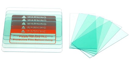 Sklo ochranné pre zváraciu kuklu WELDING, 10 ks - náhradný diel