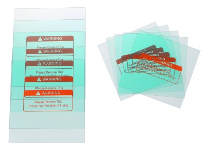 Sklo ochranné pre zváraciu kuklu WELDING MASK PRO VIEW, 10 ks - náhradný diel