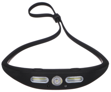 Čelovka s gumeným pásikom a senzorom HEADLAMP SENSOR 1, 160 lm, XPG LED, COB, USB