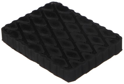 Gumová podložka pre zdvihák automobilov JACK PAD 12, 160x120x20 mm