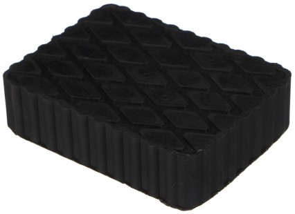 Gumová podložka pre zdvihák automobilov JACK PAD 13, 160x120x40 mm